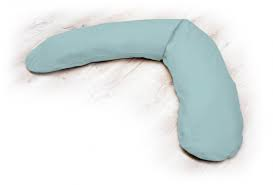 Theraline hoes jersey licht blauw t.b.v. hoefijzerkussen met rits
