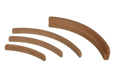 Kaartenstandaard hout 25 cm