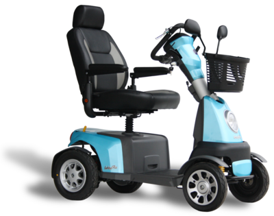 Excel Galaxy plus 4 scootmobiel